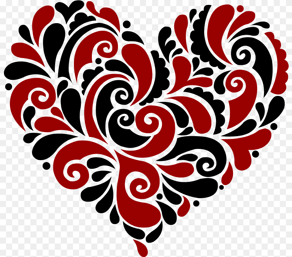 Lace Heart Svg Arkansas Razorbacks Heart, Art, Floral Design, Graphics, Pattern Free Png Download