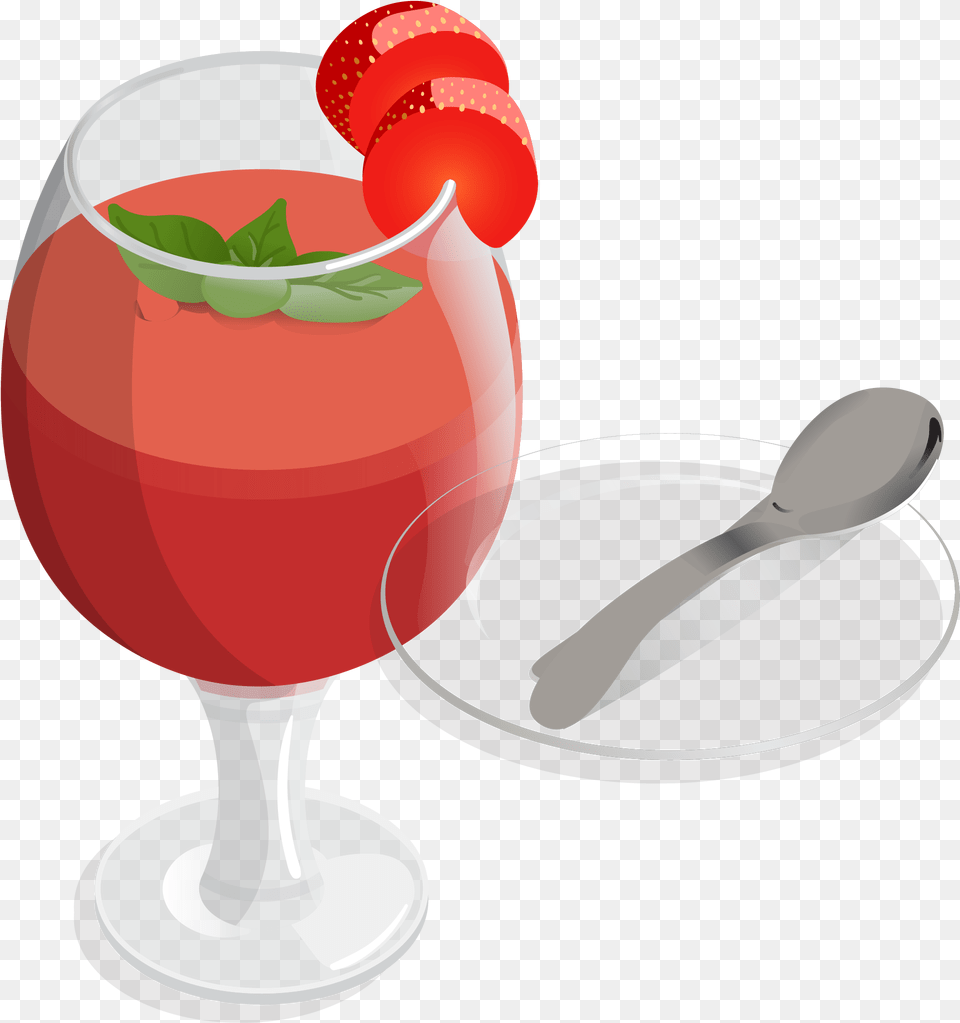 Lace Pattern Vector Classical And Strawberry Juice, Cutlery, Spoon, Glass, Berry Png Image