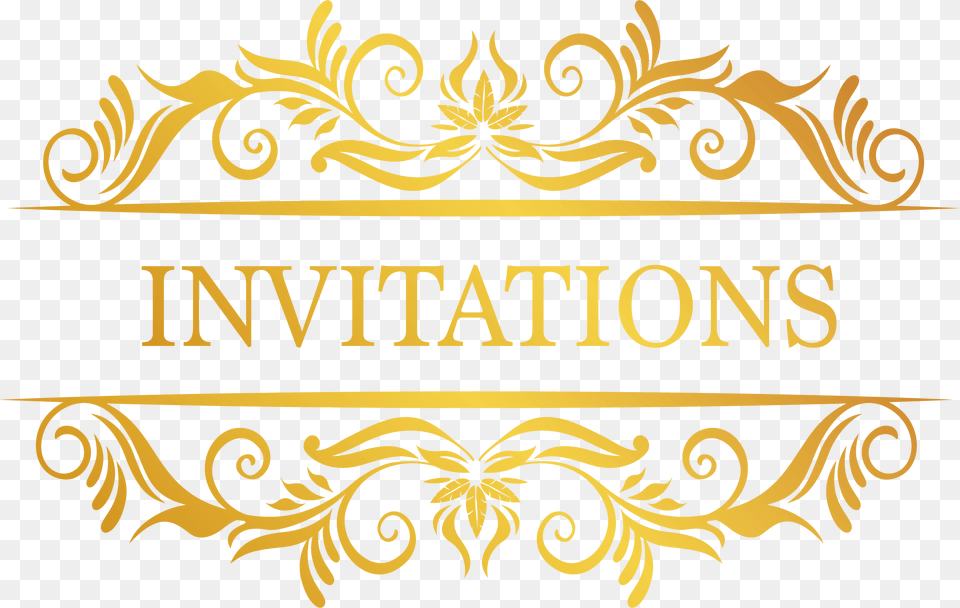 Lace Portugal Guarda Idea Invitations Gold Scarf Clipart Transparent Invitation Design, Art, Floral Design, Graphics, Pattern Free Png Download