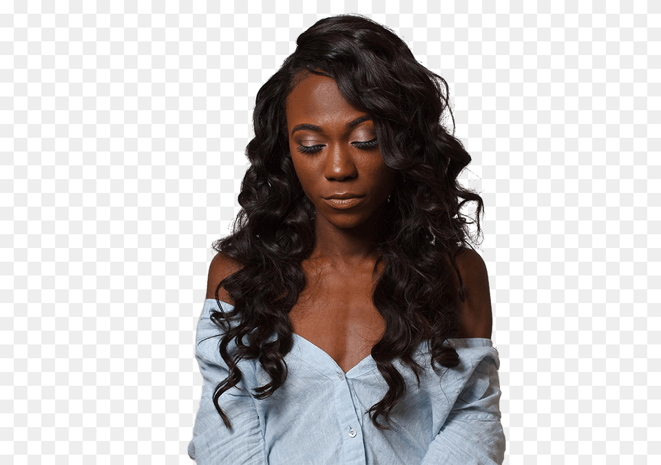 Lace Wig, Black Hair, Person, Hair, Head Free Png Download