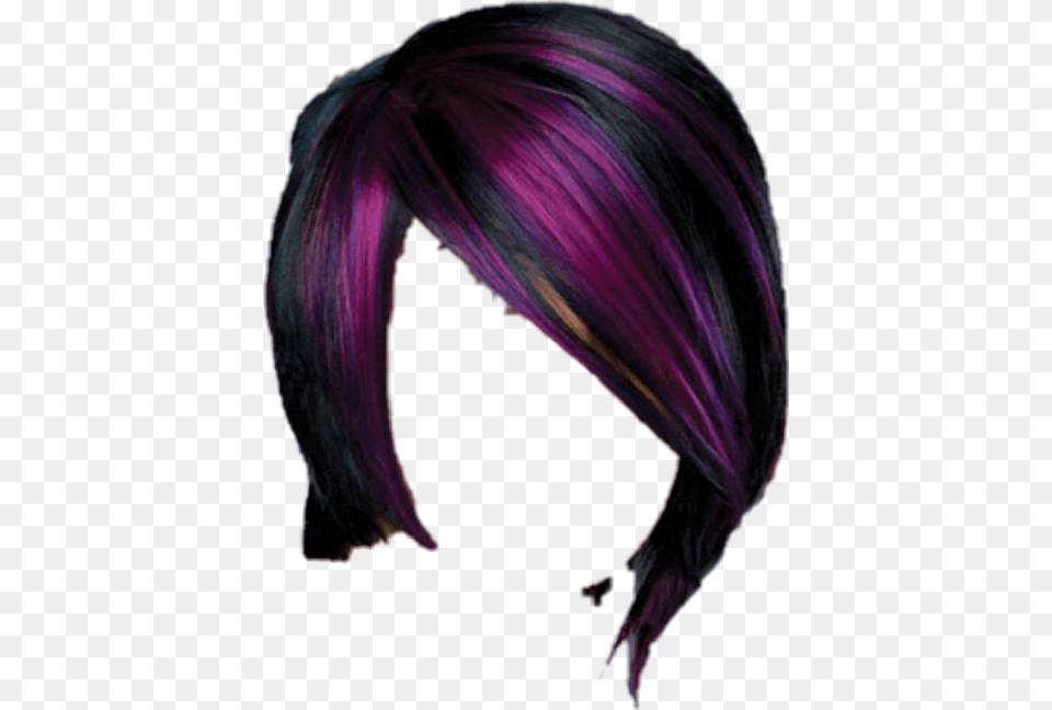 Lace Wig, Adult, Female, Person, Purple Free Transparent Png