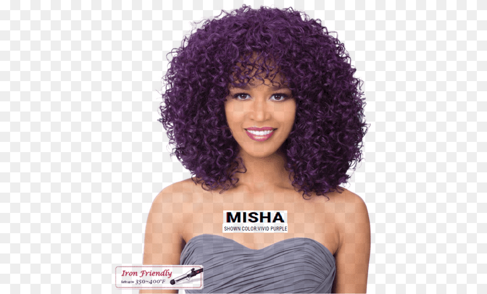 Lace Wig, Adult, Purple, Person, Woman Png