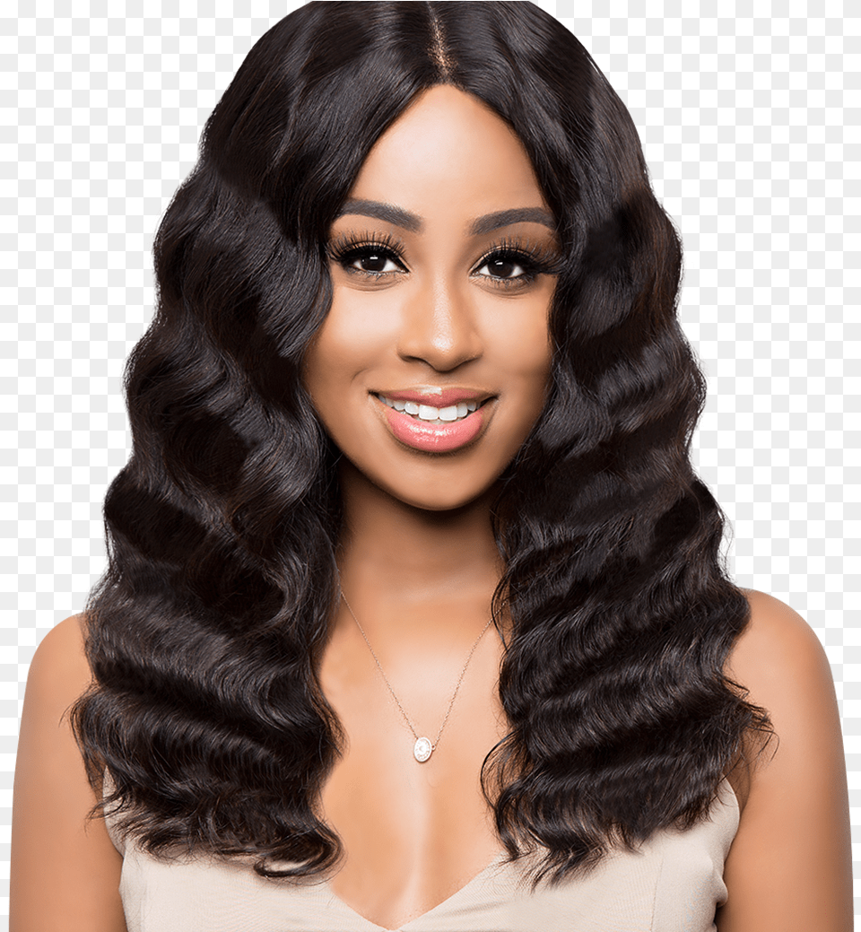Lace Wig, Woman, Adult, Black Hair, Person Free Png Download