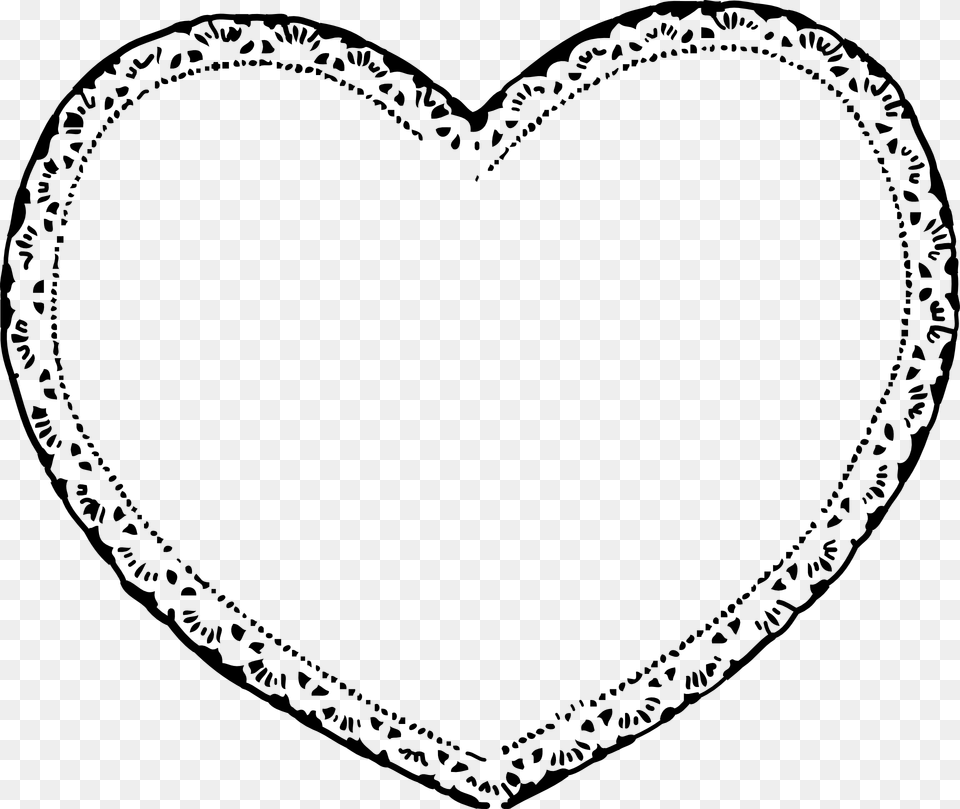 Laces Clipart Heart Shaped Valentine Black And White, Accessories, Jewelry, Necklace, Home Decor Png