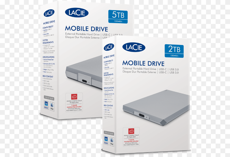 Lacie Mobile Ssd, Computer Hardware, Electronics, Hardware, Advertisement Free Png