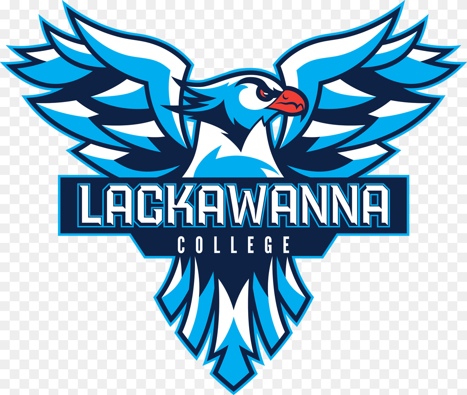 Lackawanna College Falcons Logo, Emblem, Symbol, Dynamite, Weapon Free Png Download