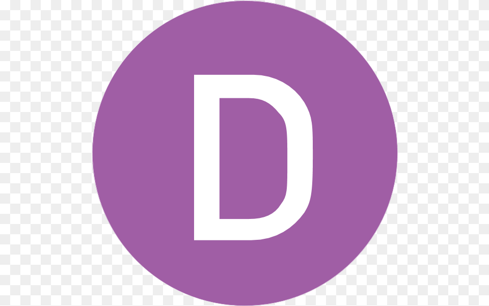Lacmta Circle D Line Logo Icon Svg Dot, Purple, Disk, Text, Number Free Png Download