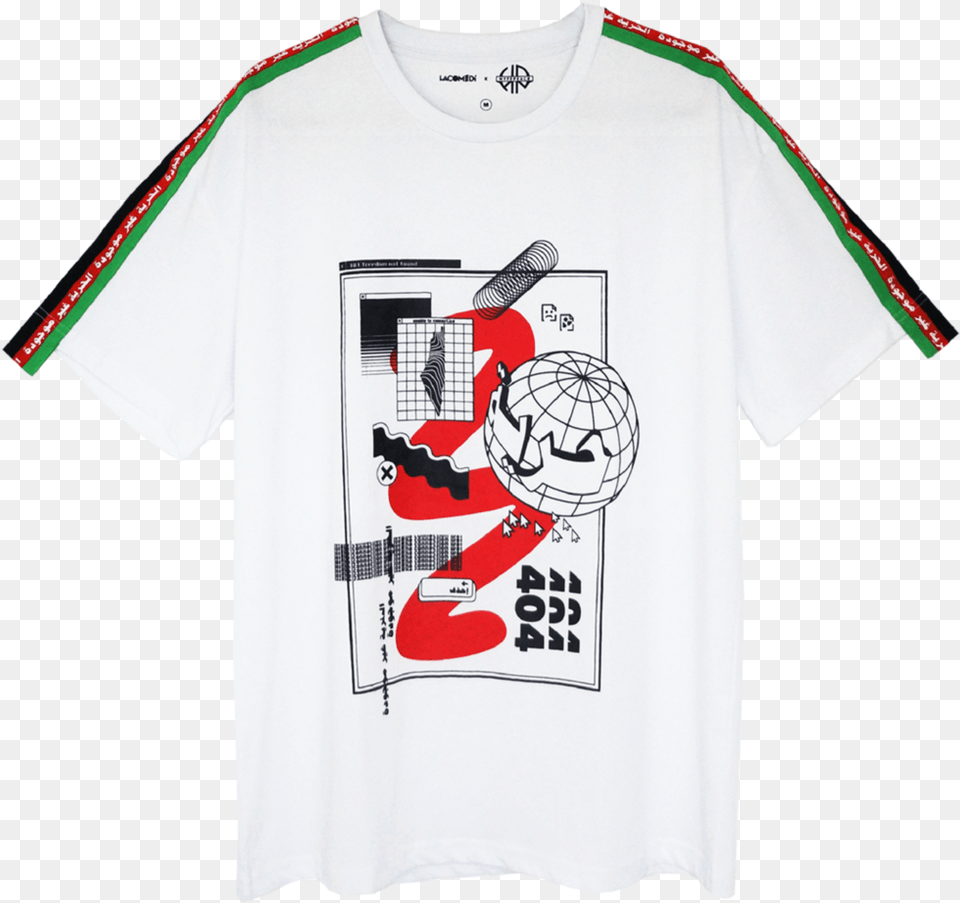 Lacomedi Hypepeace Collab T Shirt Front Edit Augmented Active Shirt, Clothing, T-shirt, Ball, Football Free Png
