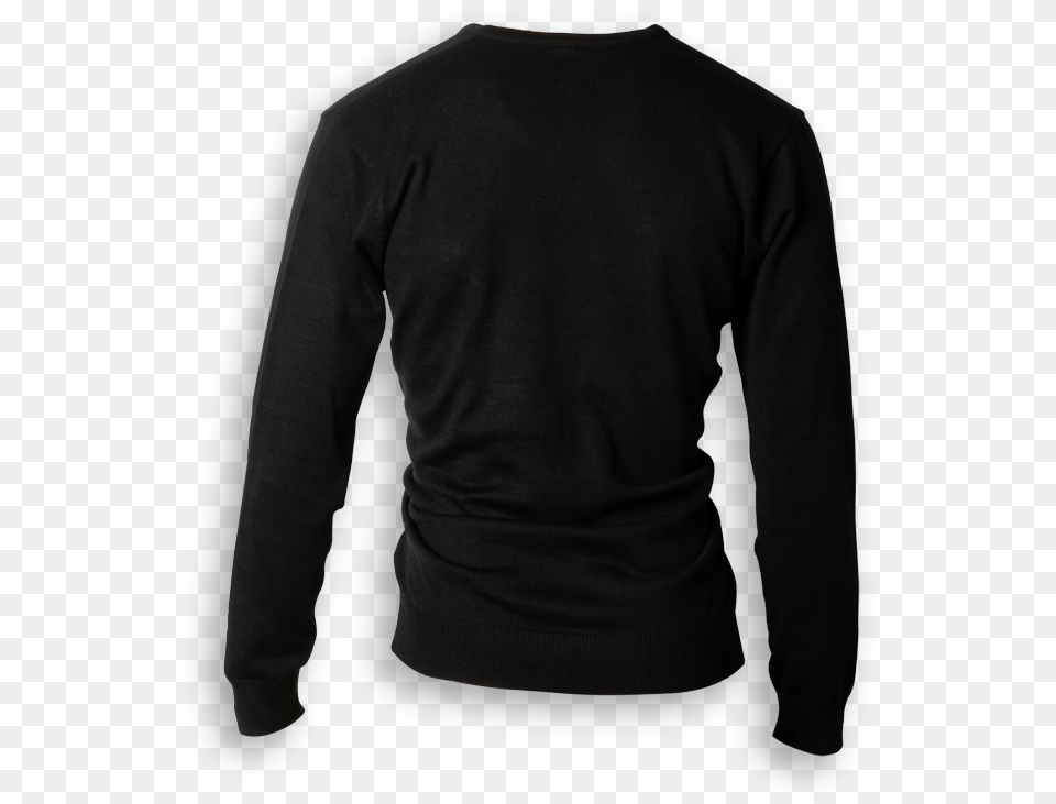 Lacons Embroidered Logo Knitted Jumper Reverse Design Black Jumper, Clothing, Long Sleeve, Sleeve, Coat Png