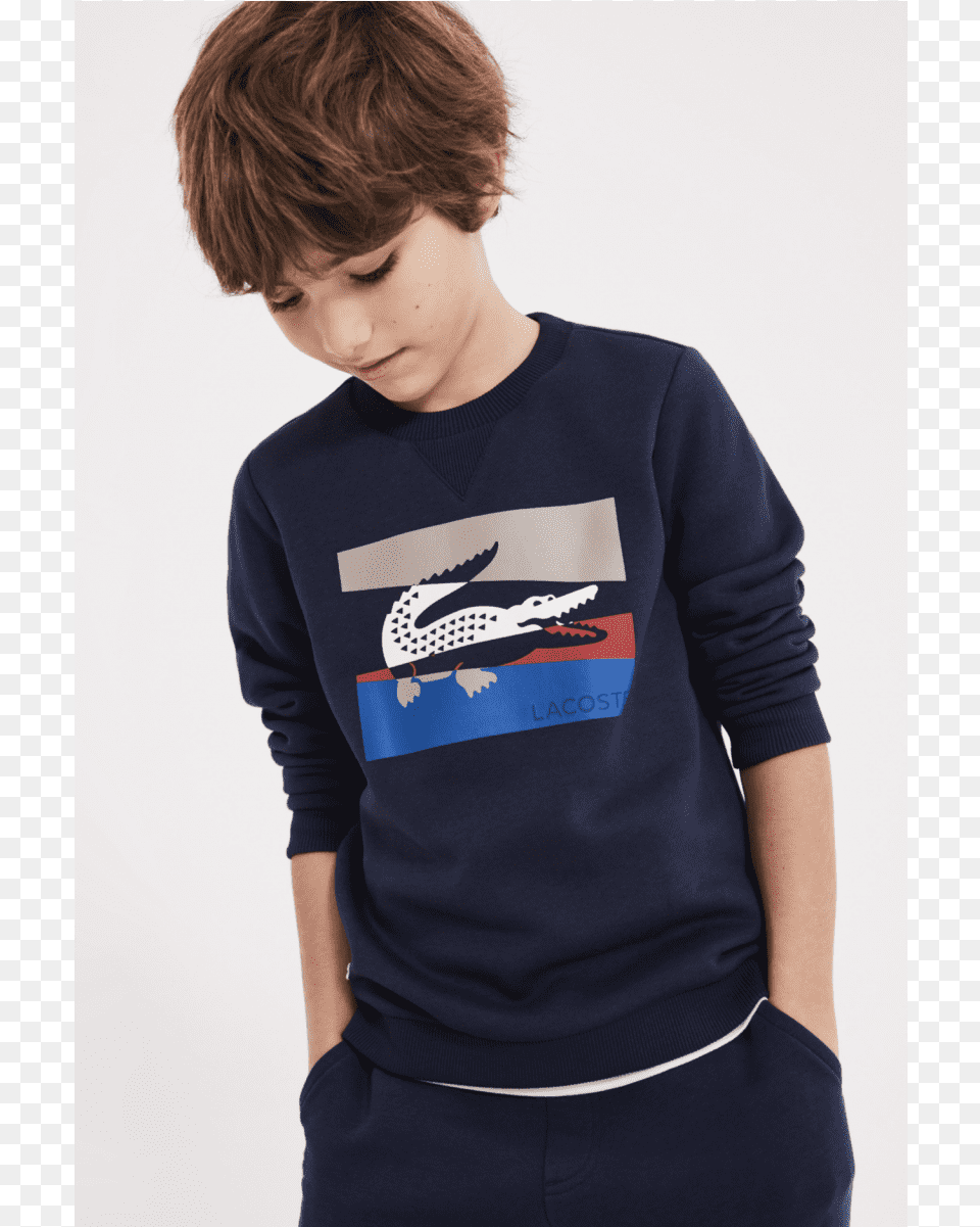 Lacoste Kid, Clothing, T-shirt, Long Sleeve, Sleeve Free Transparent Png