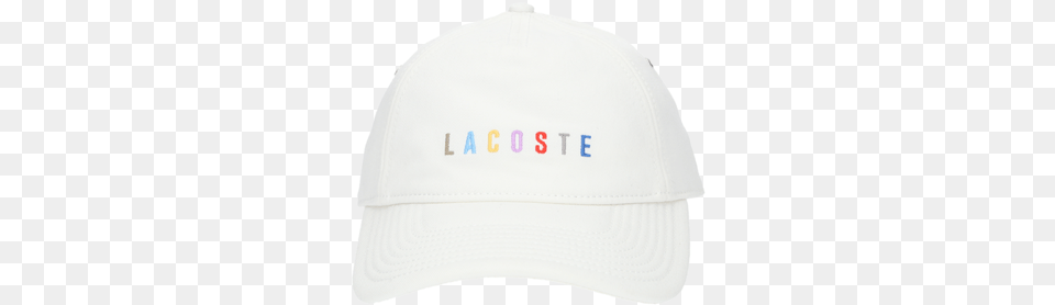 Lacoste Rainbow Logo Cap Baseball Cap, Baseball Cap, Clothing, Hat, Hardhat Free Png Download