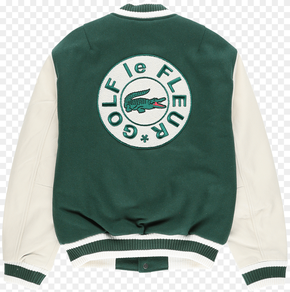 Lacoste X Golf Le Fleur Jacket, Clothing, Coat, Knitwear, Sweater Png Image