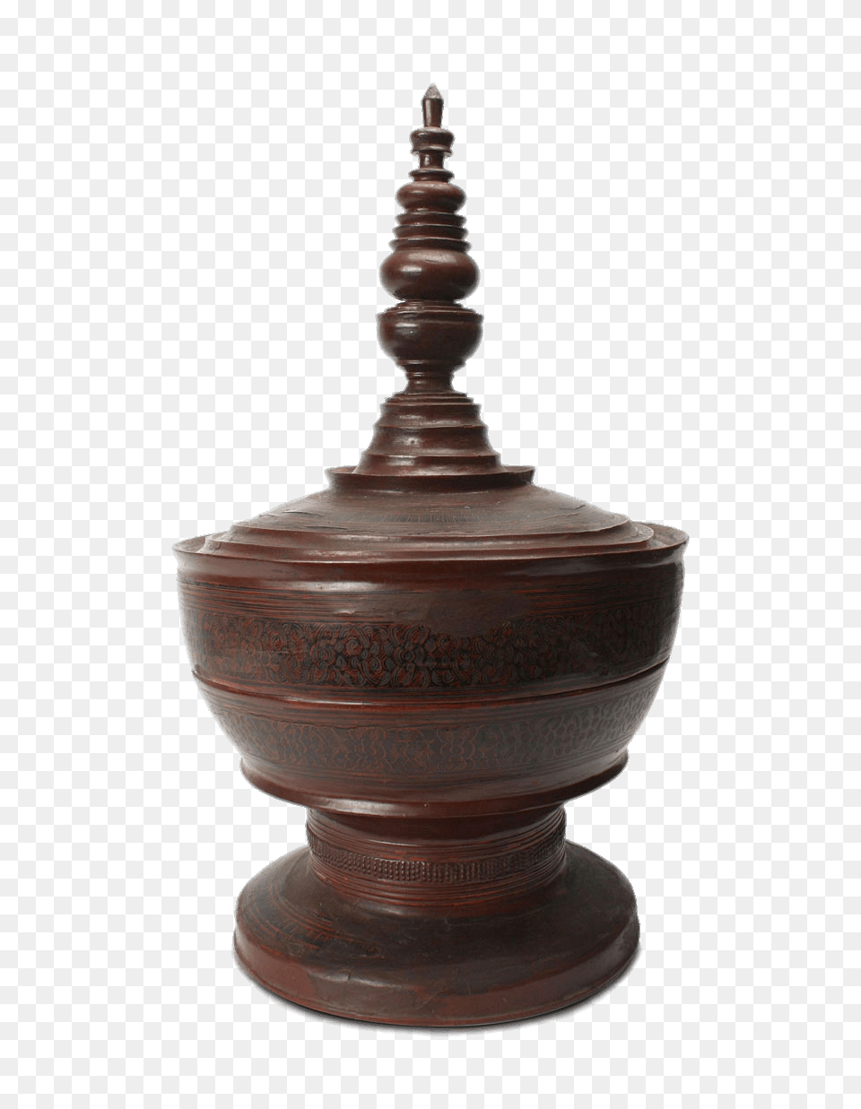 Lacquerware Offering Vessel, Urn, Pottery, Jar, Bronze Free Png Download