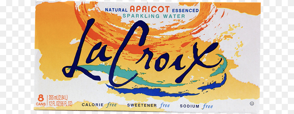 Lacroix Sparkling Water 24 Pure, Advertisement, License Plate, Text, Transportation Free Transparent Png