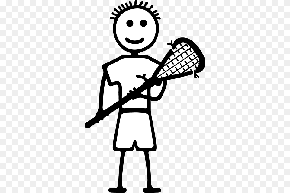 Lacrosse Coloring Pages, People, Person, Stencil, Silhouette Free Png Download