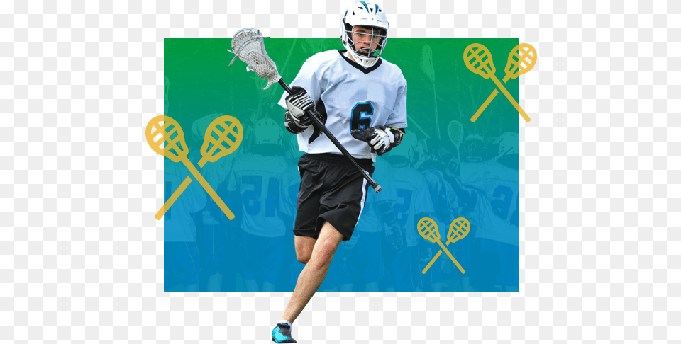 Lacrosse Management Software Field Lacrosse, Person, Helmet, People, Clothing Png Image