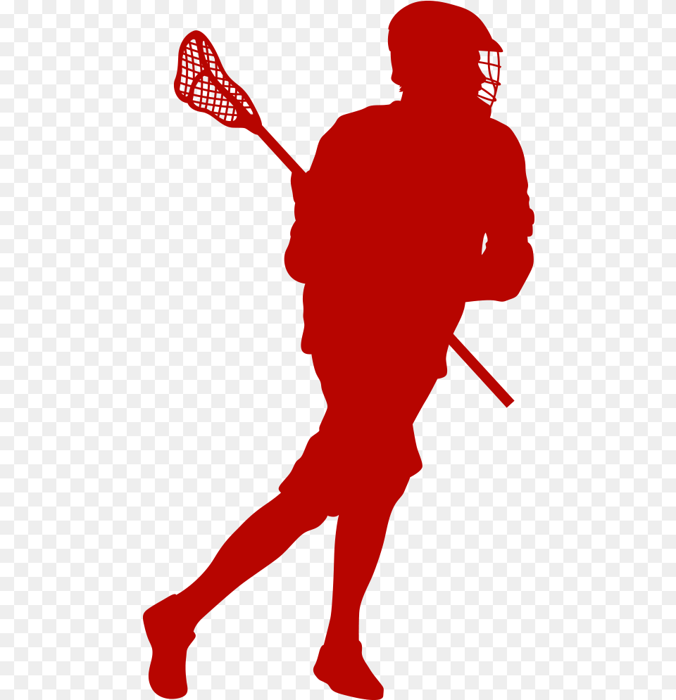 Lacrosse Red Lacrosse Stick, Adult, Male, Man, People Free Png