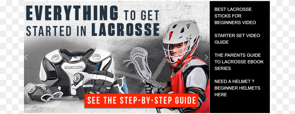 Lacrosse Starter Pack 20 Off Code Pearland, Helmet, Person, People, Boy Free Transparent Png