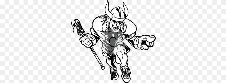 Lacrosse Viking Pointing, People, Person, Body Part, Hand Png