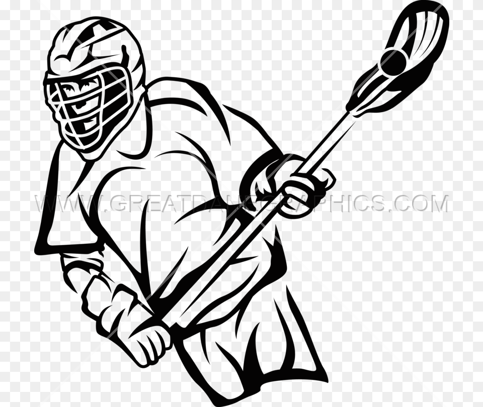 Lacrosseline Artstick And Ball Sportscoloring Bookclip, People, Person, Weapon, Bow Png Image
