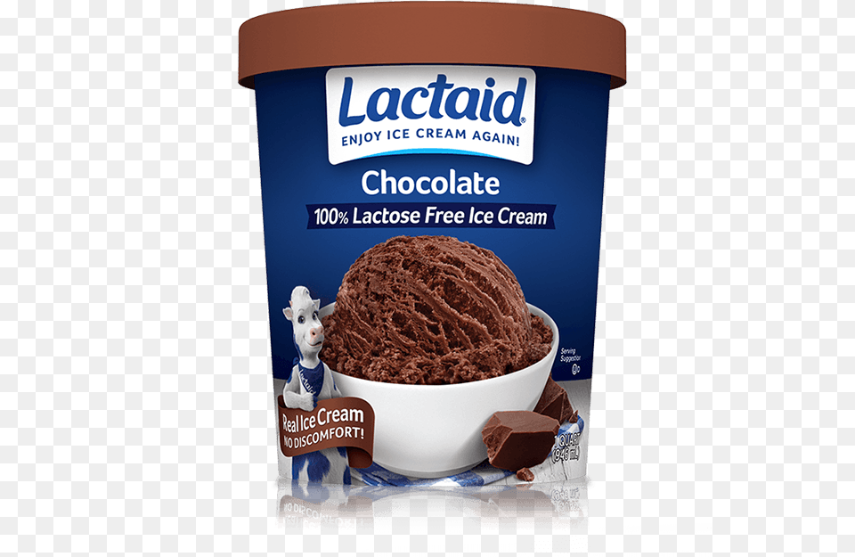 Lactaid Chocolate Ice Cream Lactaid Ice Cream, Dessert, Cocoa, Ice Cream, Food Free Png Download