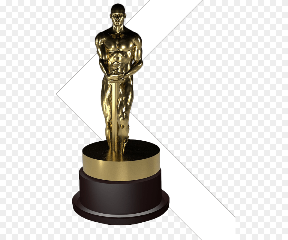 Ladbrokes Promotion Special Oscars Best Picture, Trophy, Adult, Male, Man Free Png