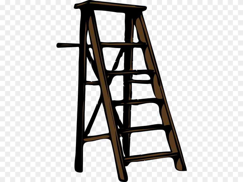 Ladder Clipart Background Collection, Architecture, Building, House, Housing Free Transparent Png