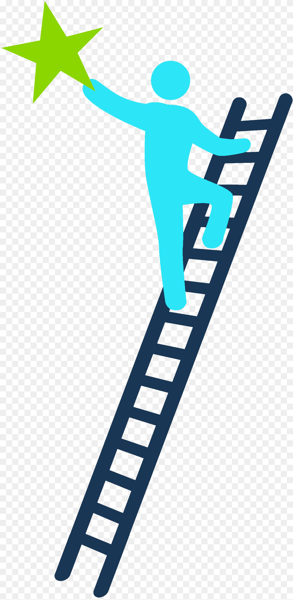 Ladder Of Success Transparent Climbing The Ladder, Cross, Symbol, Architecture, Building Free Png Download