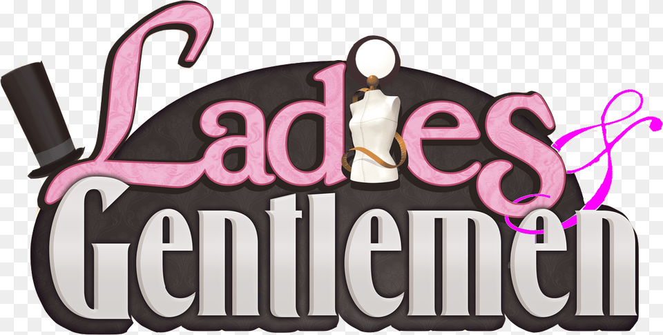 Ladie And Gs Logo Ladies And Gentlemen Logo, Text, People, Person Free Png Download