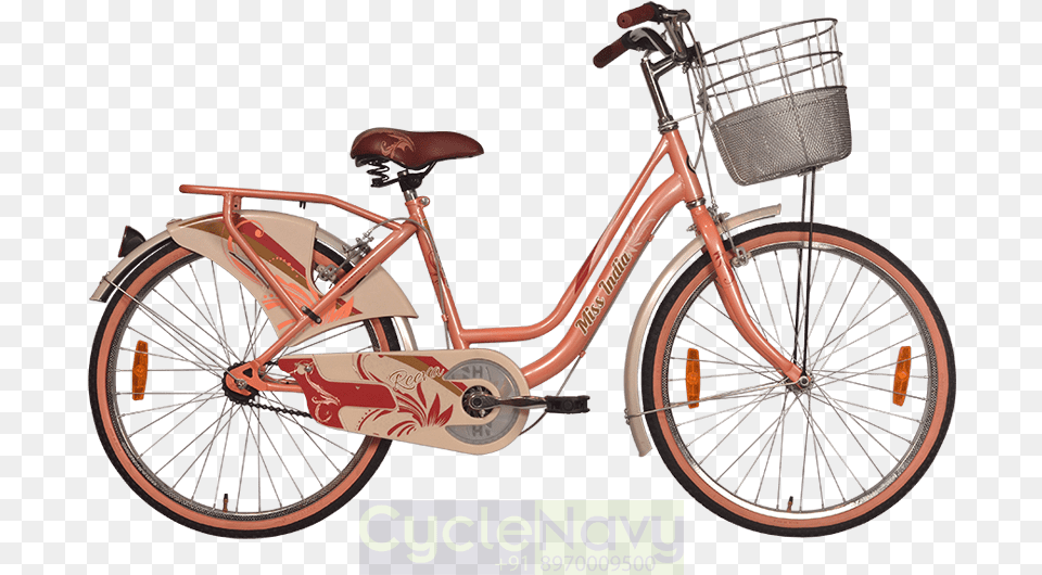 Ladies Cycle Hero Miss India, Bicycle, Machine, Transportation, Vehicle Free Png Download