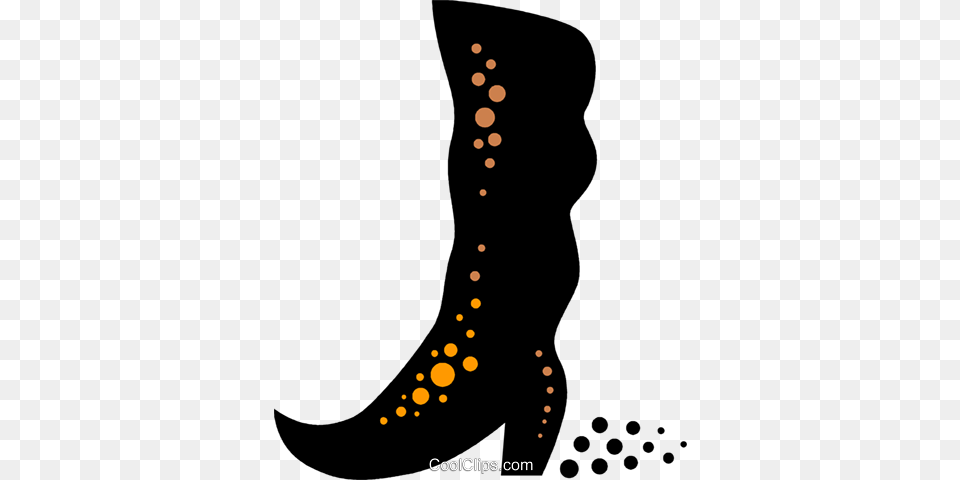 Ladies Dress Boot Royalty Vector Clip Art Illustration, Clothing, Footwear Free Transparent Png