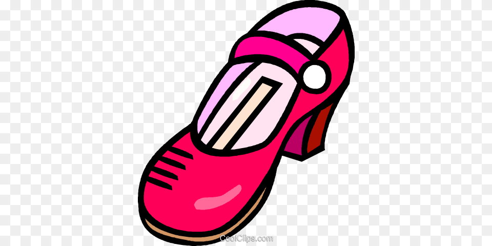 Ladies Dress Shoe Royalty Vector Clip Art Illustration, Clothing, Footwear, High Heel, Smoke Pipe Free Transparent Png