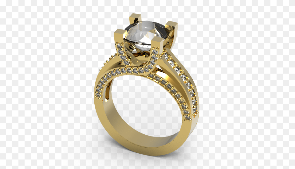 Ladies Fancy Ring Engagement Ring, Accessories, Gold, Jewelry, Diamond Free Png