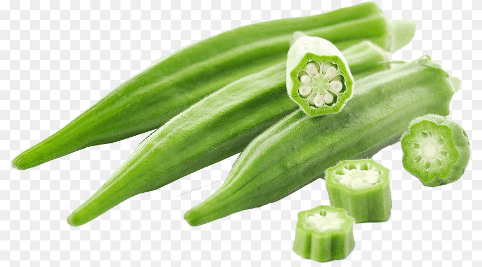 Ladies Finger Vegetable, Food, Plant, Produce, Okra Png