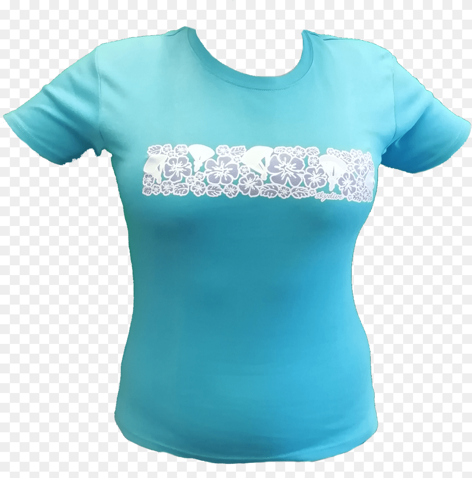 Ladies Fitted Hawaiian Shirts Blouse, Clothing, T-shirt, Shirt Png Image