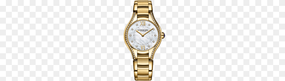 Ladies Gold Diamond Quartz Watch, Arm, Body Part, Person, Wristwatch Free Png
