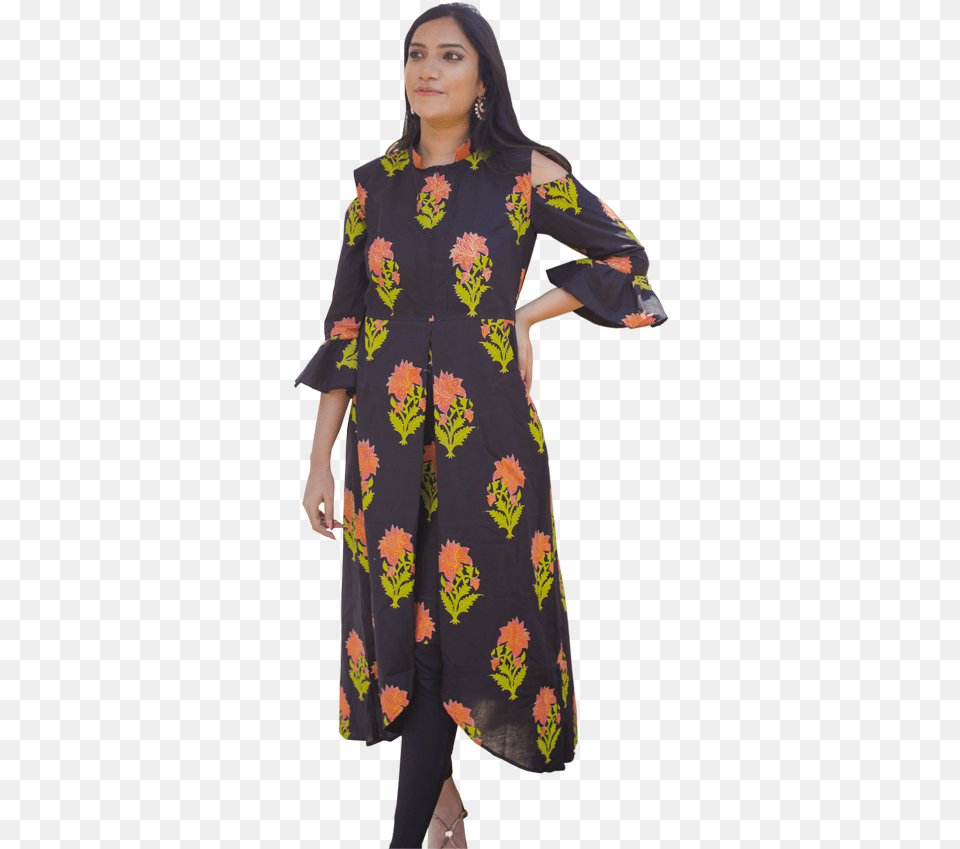 Ladies Kurti, Adult, Person, Gown, Formal Wear Png