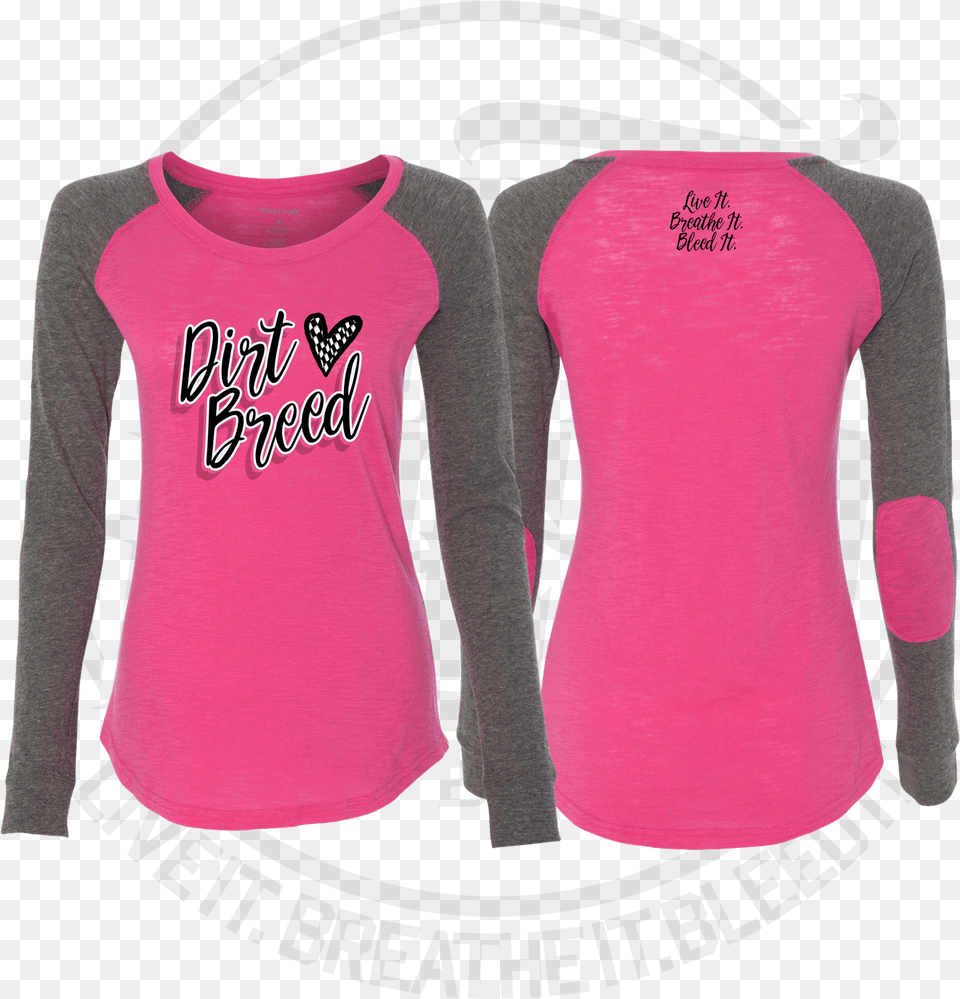 Ladies Long Sleeve Dirt Track Racing Shirt Active Tank, Triangle, Blackboard Free Png Download