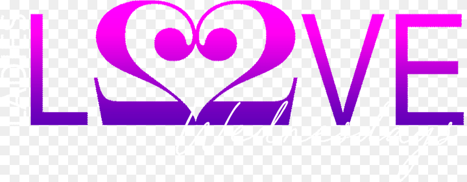 Ladies Love Wednesdays Room 22 Orlando Heart, Purple, Text Free Png