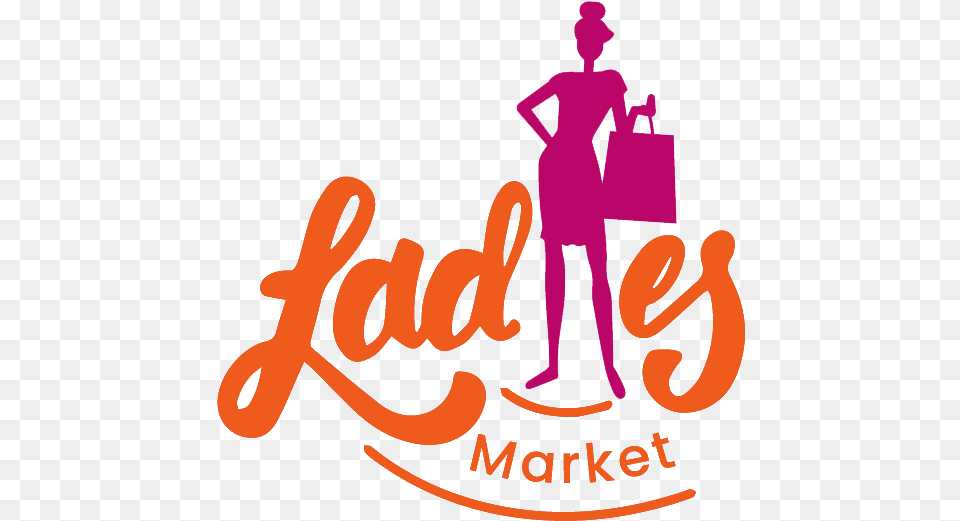 Ladies Market Graphic Design, Person, Text, Advertisement Free Png