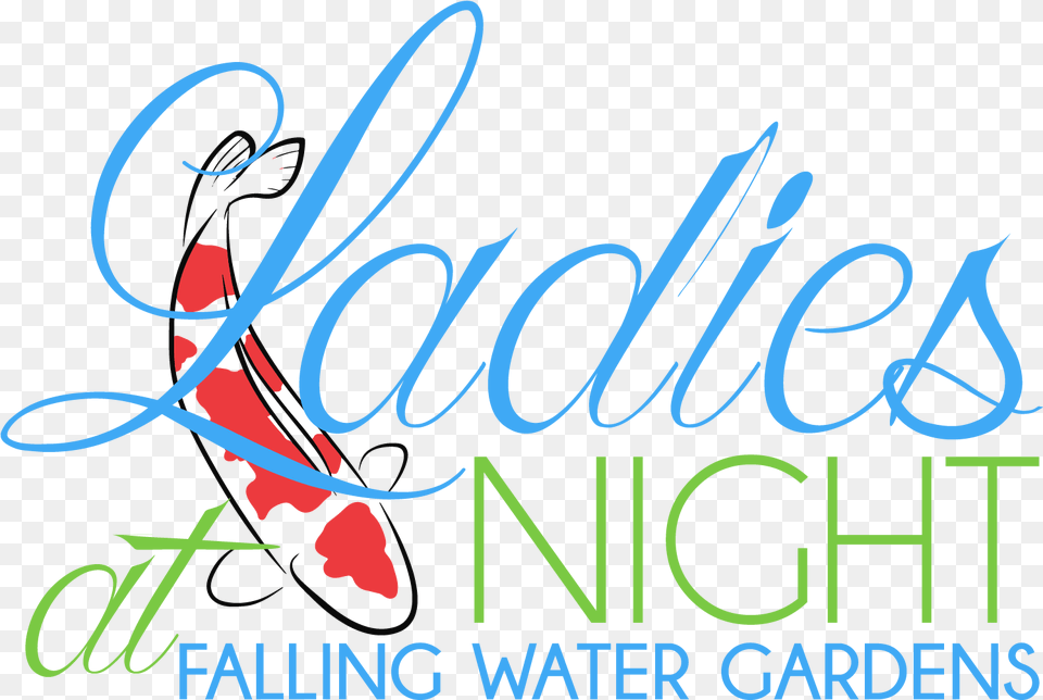 Ladies Night At Falling Water Gardens Calligraphy, Text, Book, Publication Free Transparent Png