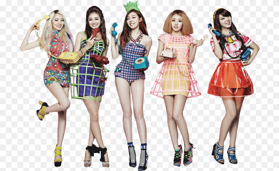 Ladies Picture Ladies Code Kpop, Costume, Person, Skirt, Clothing Png