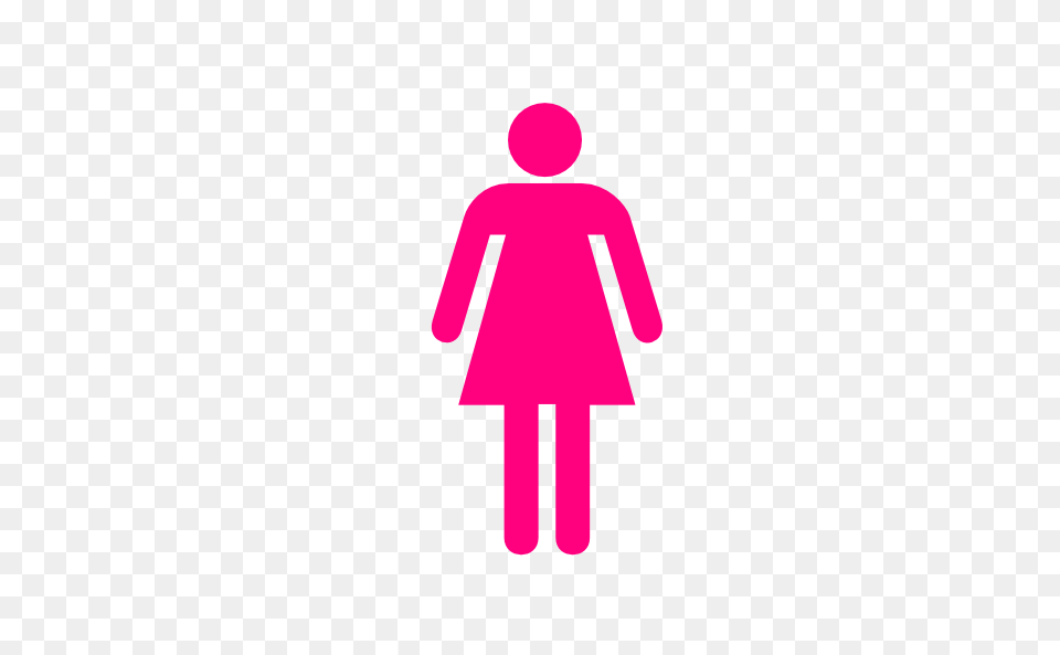 Ladies Restroom Clipart, Sign, Symbol, Road Sign, Person Free Png Download