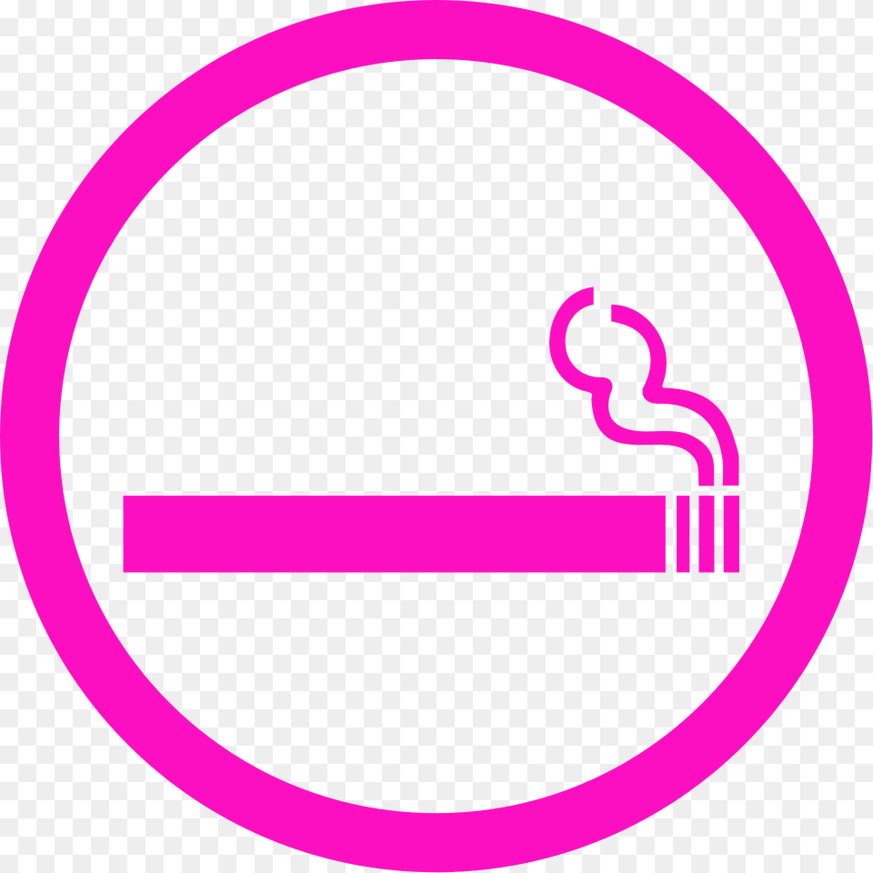Ladies Smoking Area Round Clipart, Logo, Light Free Png Download