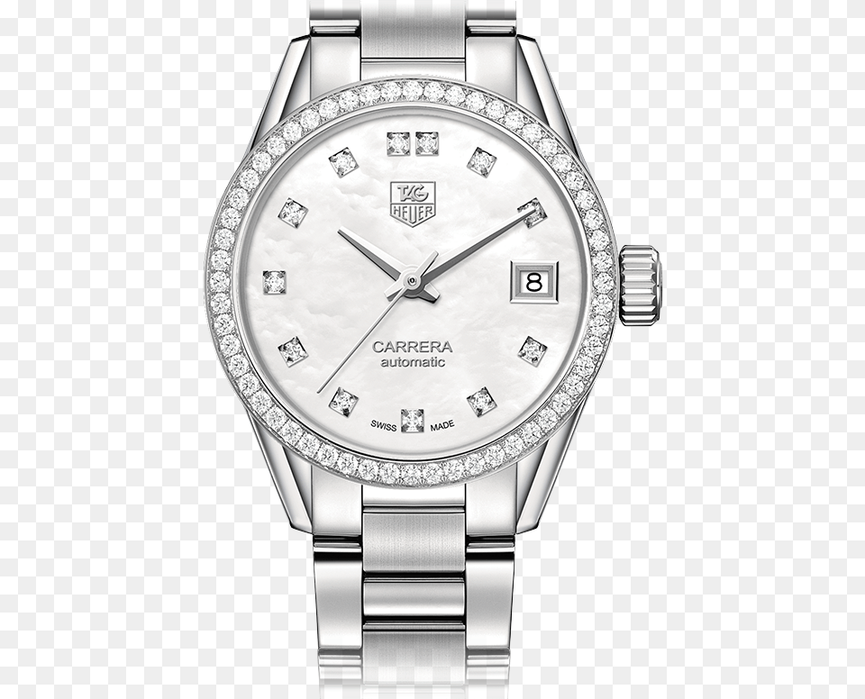 Ladies Tag Heuer Carrera Diamond, Arm, Body Part, Person, Wristwatch Free Transparent Png