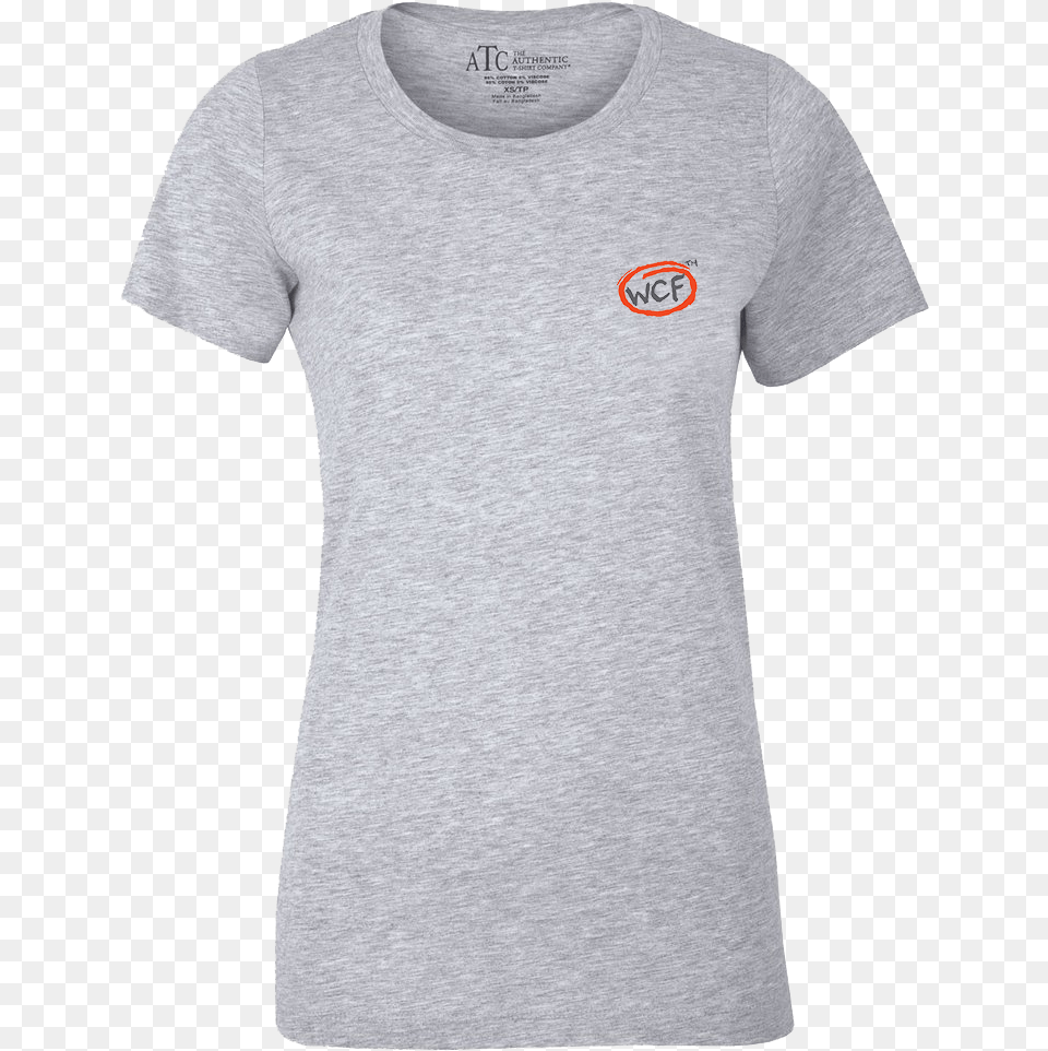 Ladies Teeu0027s Wilms Warriors Orange Ninja Icon Light Grey Foundation Short Sleeve, Clothing, T-shirt, Shirt Free Png Download