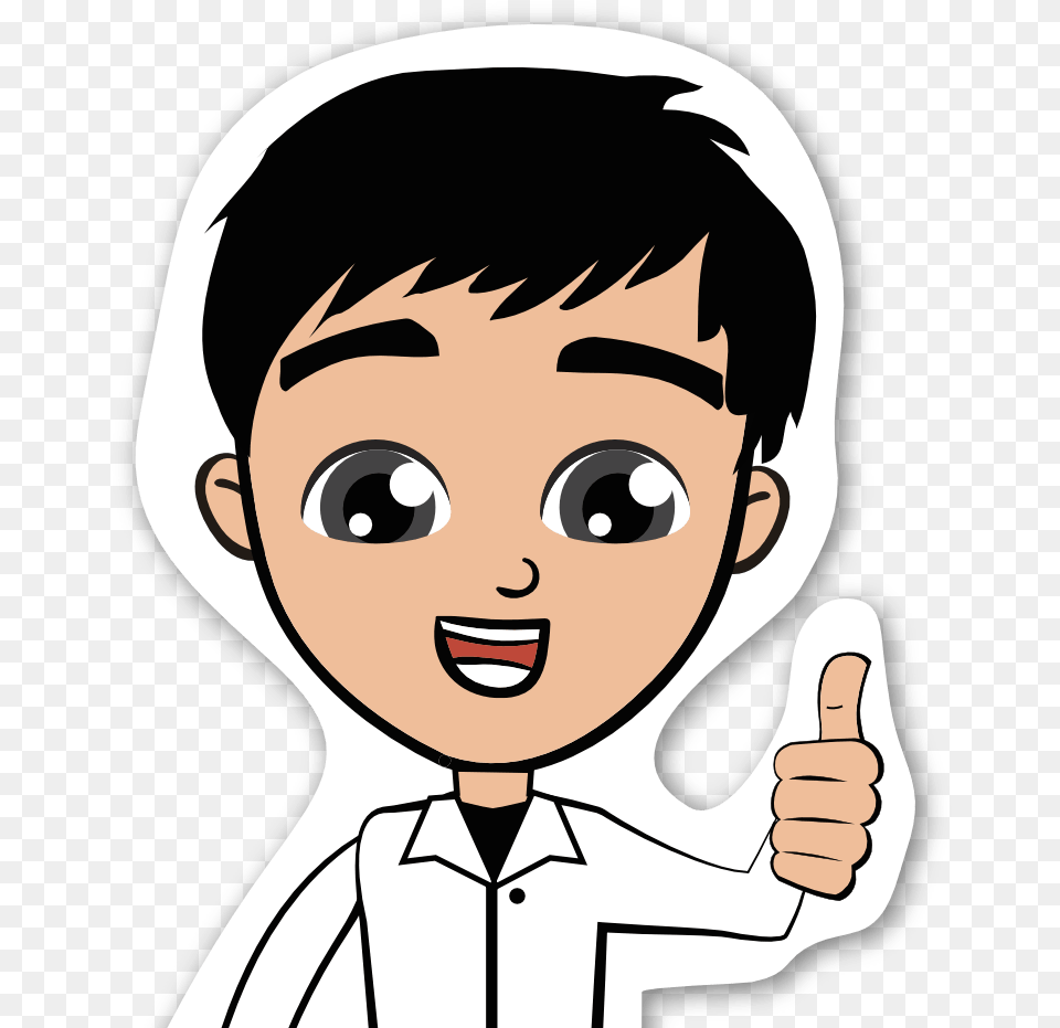 Ladito Cartoon Student Students Transparent, Finger, Body Part, Person, Hand Free Png