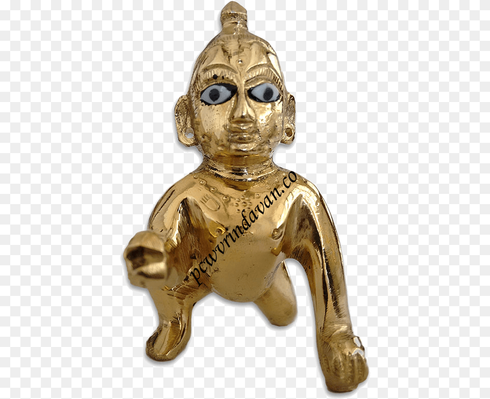 Ladoo Gopal Images Transparent, Bronze, Gold, Person, Figurine Free Png