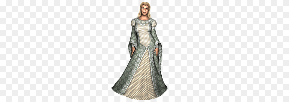 Lady Clothing, Person, Long Sleeve, Gown Free Png