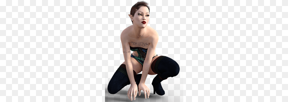 Lady Adult, Tattoo, Skin, Person Png Image